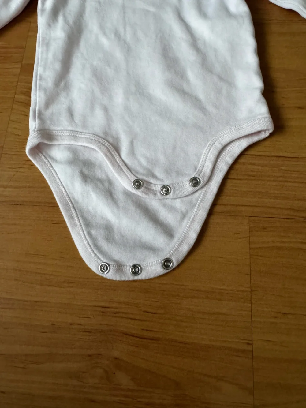 Ralph Lauren Baby Girl Cotton Long-Sleeve Bodysuit in Delicate Pink 3-6 Months
